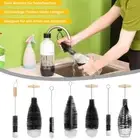 With Beechwood Handle Glassware Jars Cleaner Cleaning Brush Kitchen