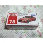 TOMICA 78 IMPREZA 絕版