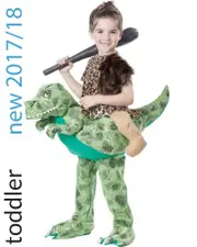 Dino Rider Boys Toddler Costume
