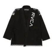 Black Shoyoroll BJJ Gi Jiu-Jitsu RVCA X Kimono Roots With Bag