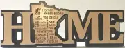 Minnesota Home Decorative Word Art - Mn Words We Say