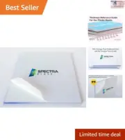 Crystal Clear Polycarbonate Sheet - Impact & Weather Resistant - 24"x24"