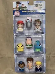 NEW Disney Toy Story 4 Movie Finger Puppets - Complete Set (9) Buzz Woody Jessie