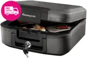 SentrySafe Fireproof Waterproof Safe 0.28 Cubic Feet Key Lock UL ETL