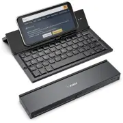 Foldable Bluetooth Keyboard Portable Folding Wireless Keyboard with Portable ...