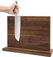 DAWNTREES Magnetic Knife Holder, Double-Sided Magnetic Knife Block Kitchen Counter Universal Knife Display Rack Multifunctional Storage