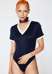 FENTY PUMA By Rihanna V-Neck Jersey Bodysuit