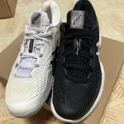 Asics Court FF3 OC Men’s Tennis Shoes 7.5US White Asymmetric Design