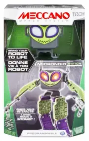 Meccano Tech MicroNoid Green Switch 16405 Programmable Robot Toy New Sealed