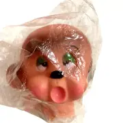 Vintage Rubber Doll Making Parts Yawning Monkey Head Hands Feet Sewing Toy
