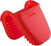 Dexas Mini Silicone Oven Mitt with Raised Nibs, Red