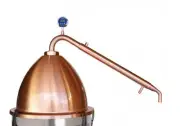 Still Spirits Copper Pot Still Alembic Dome Top & Copper Condenser