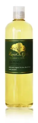 16 oz PREMIUM 100% PURE BORAGE SEED OIL 20% GLA ORGANIC NATURAL COLD PRESSED