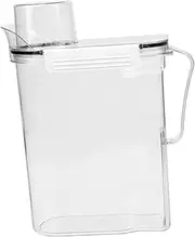 Vaguelly Refillable Transparent Laundry Bucket Multi Use Lotion Storage Container for Home Hotel Durable Sub Bucket with Fine Craftsmanship for Bathroom Essentials Laundry