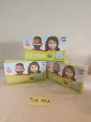 3 24 Just Play Children Kids Face Masks Size S 5" x 3" Fun Prints 3 Layer