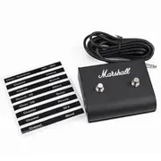 Marshall PEDL-91004 Dual Non LED Footswitch Pedal for Amplifier Speaker Black