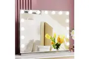 Embellir Bluetooth Makeup Mirror 58x46cm Hollywood Vanity with LED Light Wall