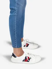 White Ace Leather Trainers