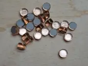 Rose Gold Mirror Guitar Fingerboard Dot Inlays 1/8" 4mm 5mm 6mm 1/4" 7mm 8mm