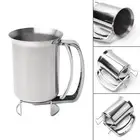 Effortless Pancake Cupcake Batter Dispensing with Stainless Steel Dispenser