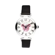 Veile Studios Creative Belt Girl Watch Fashion Simple Cute Mickey Quartz Leather Strap Ladies Watches