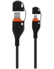 [Ecoxgear] X Cable Micro USB Charging Cable in Black