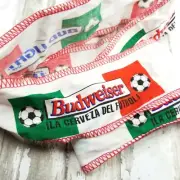 Budweiser Beer Bud Light Viva Mexico Headband Ribbon Advertising soccer futbol