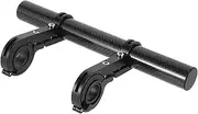 Toyvian Bike Handlebar Extension Rack Durable Bike Handlebar Extender for Accessories Lightweight Extension Bracket for Lights Stopwatches and More