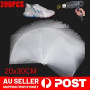 200Pcs 20x30CM POF Heat Shrink Bags Film Wrap Packaging Seal Packing Shrinkable