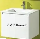 Slim Wall Hung Finger Pull VANITY Ceramic Basin 600mm