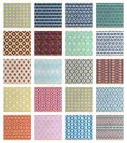 Ambesonne Ikat Fabric by the Yard Decorative Upholstery Home Accents