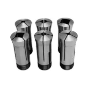 5c Square Collet 1/4'' - 3/4'' Harden Machinist Tool 40CR Chuck 6 Pc