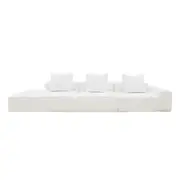 [James Lane] Riley Muse Frost Modular Sofa - 1x Arm, 2x Armless, 1x Left Terminal