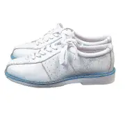 White Bowling Shoes For Men Women Unisex Sports Beginner Bowling Shoes Sneakers 40