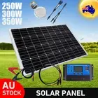 12V 250W 300W 350W 380W Solar Panel Mono Home Caravan Camping Charging Power AU