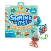 Ooly 28 PC Shrink-Its DIY Art Kit - Create Charms & Tags No Mess Activity