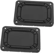 FELTECHELECTR 2PCS Rectangular Passive Radiator for Enhanced Bass Sound Speaker Replacement Diaphragm Plate for Various Devices Portable Vibration Plate Compatible with Speakers Phones Computers