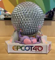 2022 Disney Parks Epcot 40th Anniversary Spaceship Earth Figment Figure Light Up