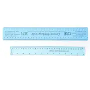 2pcs Ceramic Shrinkage Scale Set Plastic Soft Ruler DIY Ceramic Shaping3483