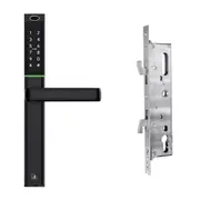 Austyle Smart Digital Door Lock Entrance Set 30mm Mortice Matt Black 59407KIT1