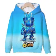Unbrand Stumble Guys Hoodie Boys Girls Sweatshirts Kids Cartoon Hoody Pullovers Tops Stumble Guys Print Hoodies Spring Children Clothing 12 kids-16...