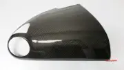 3D GLOSSY REAL CARBON FIBER FRONT PASSENGER DASH COVER FOR 04-12 MAZDA RX-8 RHD