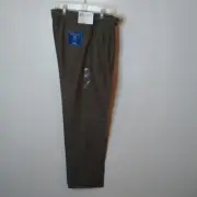 NWT Dockers men's size 36 X 34 brown pleated dress pants.