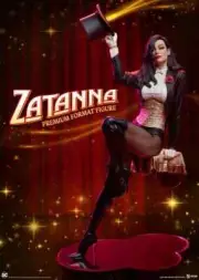 SIDESHOW COLLECTIBLES ZATANNA PREMIUM FORMAT 1/4 SCALE STATUE NEW DOUBLE BOXED