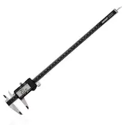 Stainless Steel 12" SAE / 300mm Large LCD Digital Caliper Measuring Tool w/ Case