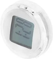 Car Dash Clock Car Clocks for Dashboard para Speedometer Mini Digital Clock Stick on Small Waterproof Digital Clock Small Digital Clock for Digital Clock Pendulum Auto White