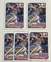 2024 Topps Series 1 Vladimir Guerrero 89' Insert Lot x5 Toronto Blue Jays