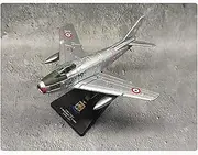 Pre-Build Replica 1:100 for F-86 F86 Sabre Fighter Diecast Metal Plane Model Kits Aviation Commemorative Collection Gift Toy Airplane