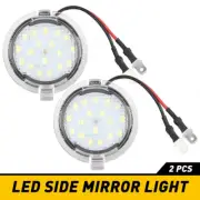 For Lincoln Navigator 2007-16 LED Side Rear View Mirror Puddle Light Bulbs 6000K