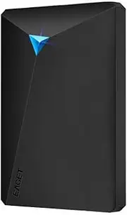 G20 2.5 inch Mobile HDD 1TB USB 3.0 High Shockproof Mobile Hard Disk with Indicator Light Wide Compatibility Black 1TB